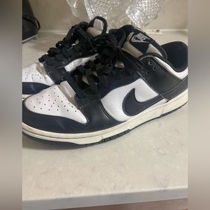 *NIKE* Dunk Low Black white Panda